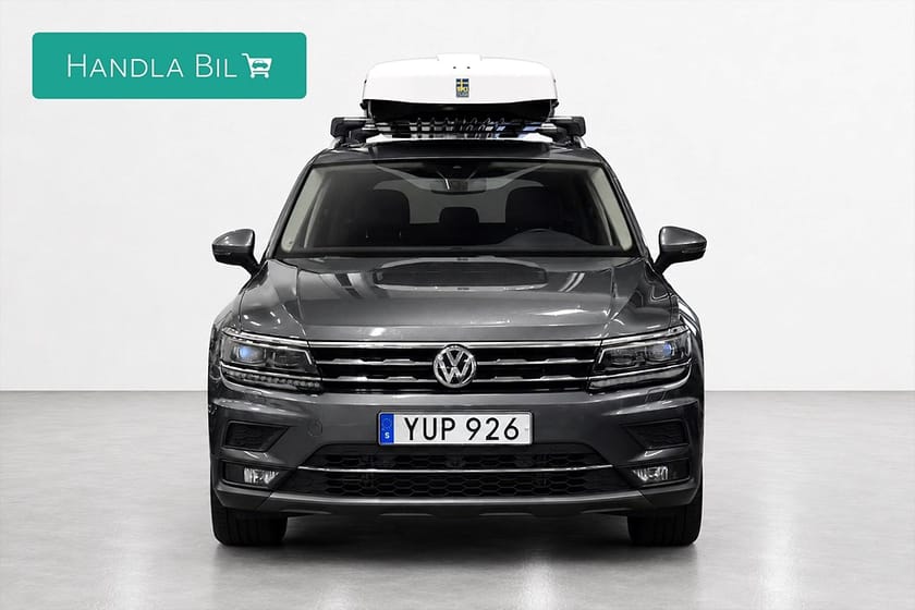 Bild 3 av Volkswagen Tiguan Allspace 7-sätes 2.0 TDI 4M Cockpit 7-sits Drag Pano Skinn