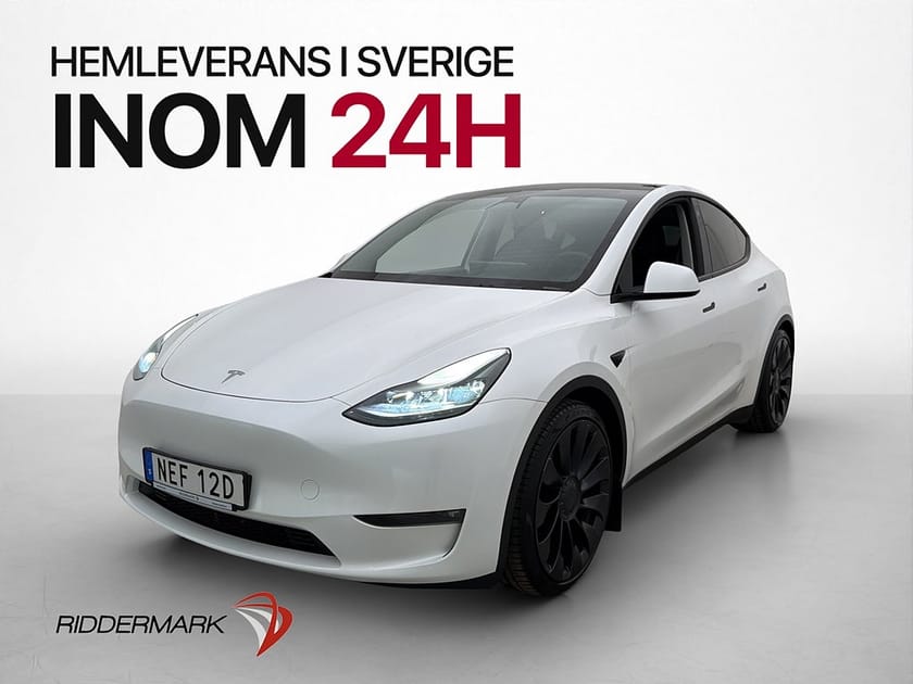 Bild 3 av Tesla Model Y Performance AWD Svenskåld Autopilot Dragkrok