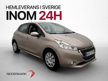 Peugeot 208 95hk 1.4 VTi Värmare Farthållare