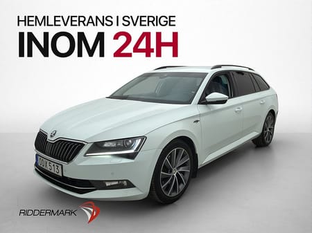 Škoda Superb Kombi Skoda 2.0 TDI 4x4 L&K Värmare Canton Skinn Drag B-Kam