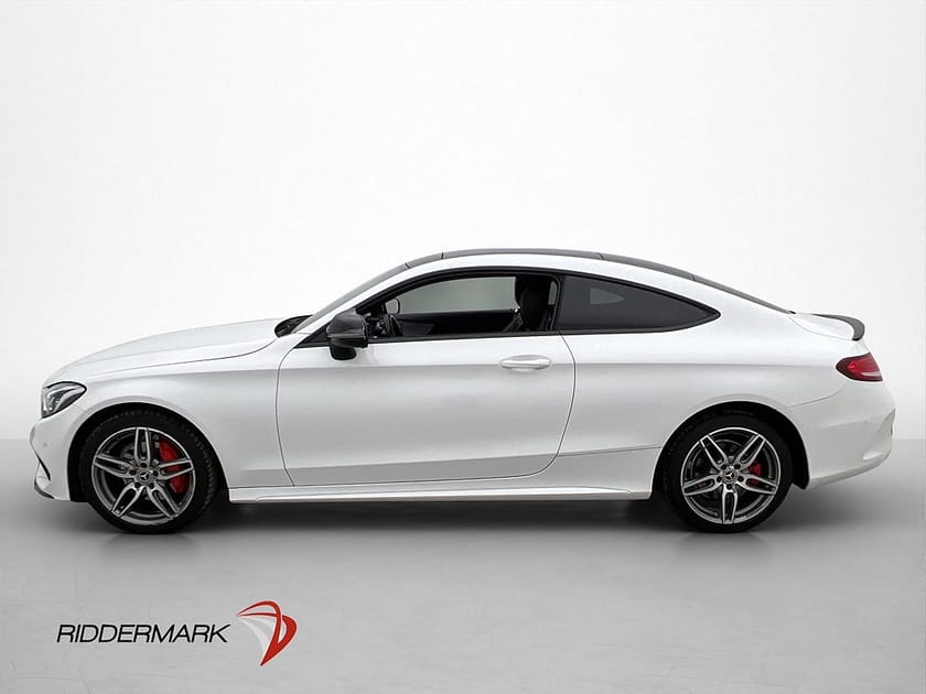 Bild 4 av Mercedes-Benz C 220 d Coupé 220d 170hk AMG Pano Burm Kamera Navi