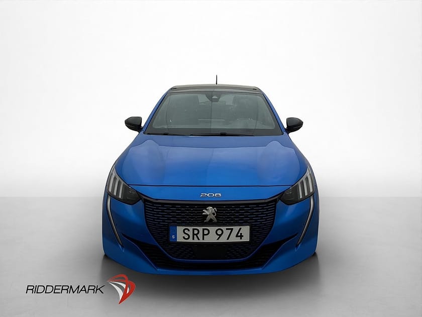 Bild 2 av Peugeot e-208 136hk GT Pack Kamera CarPlay Navi Halvskinn