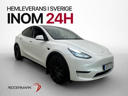 Tesla Model Y Performance AWD MOMS AP Pano Värmare 360° GPS