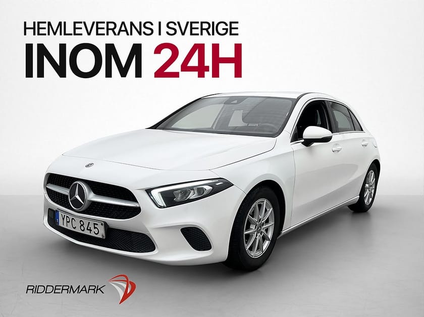 Bild 1 av Mercedes-Benz A 200 163hk Kamera Halvskinn Farthållare