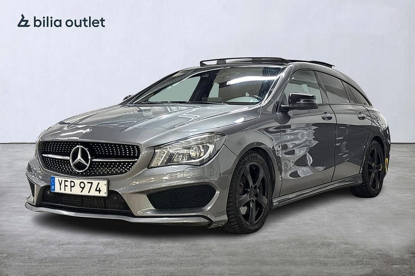 Bild 1 av Mercedes-Benz CLA 220 d Shooting Brake AMG 177hk Nightpkt Navi Backkamera