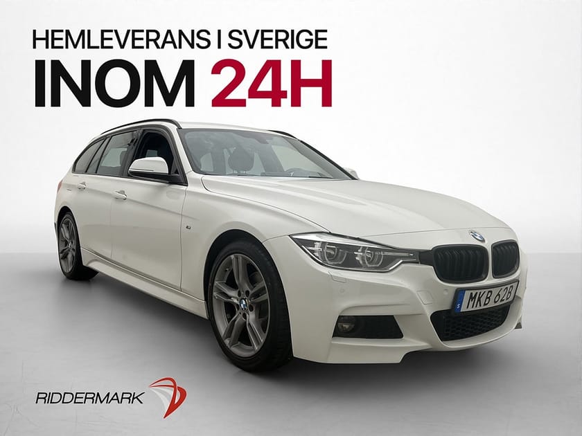 Bild 1 av BMW 320i Touring 320 M Sport Dragkrok Cockpit Sensorer Navi Skinn