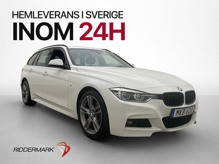 BMW 320i Touring 320 M Sport Dragkrok Cockpit Sensorer Navi Skinn