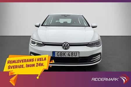 Volkswagen Golf eHybrid 204hk Cockpit Kamera Värm Navi Drag