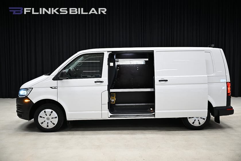 Bild 5 av Volkswagen Transporter 4Motion 150HK L2|Servicebil|Inredd|Dubbeldörr|LED|SeUtr