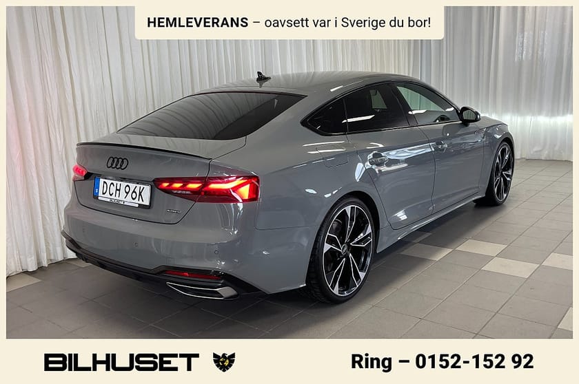 Bild 4 av Audi A5 Sportback 40 TDI quattro Q AUT S -LINE COMPETITION LASER COCKPIT VÄRMARE