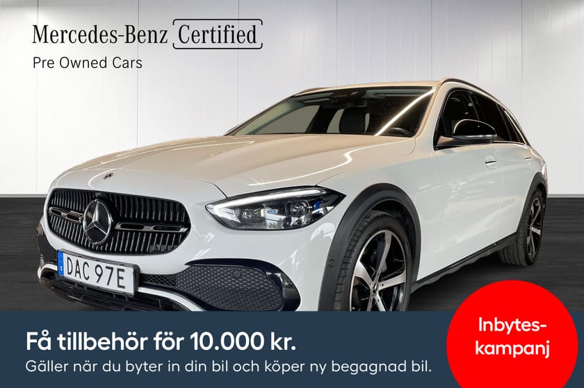 Bild 1 av Mercedes-Benz C 220 d 4MATIC All-Terrain Rattvärmare/360 Kamera/V-Hjul/Dragkrok