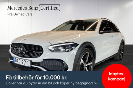 Mercedes-Benz C 220 d 4MATIC All-Terrain Rattvärmare/360 Kamera/V-Hjul/Dragkrok