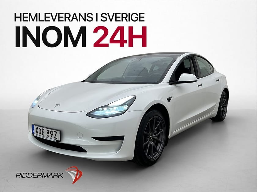 Bild 4 av Tesla Model 3 Standard Range Plus Kamera Värmpump Svensksåld