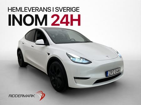 Tesla Model Y Long Range AWD 514hk Autopilot Kamera Sv-Såld