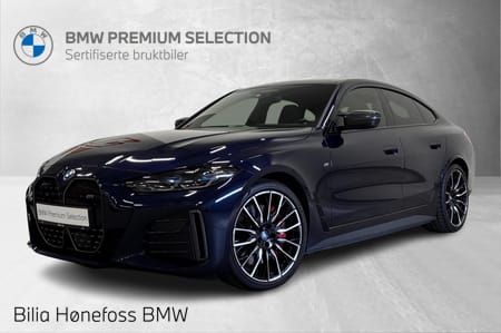 BMW i4 M50 xDrive Gran Coupé SUPERCHARGED, M-Sport PRO, 868M, glasstak, 20" ++