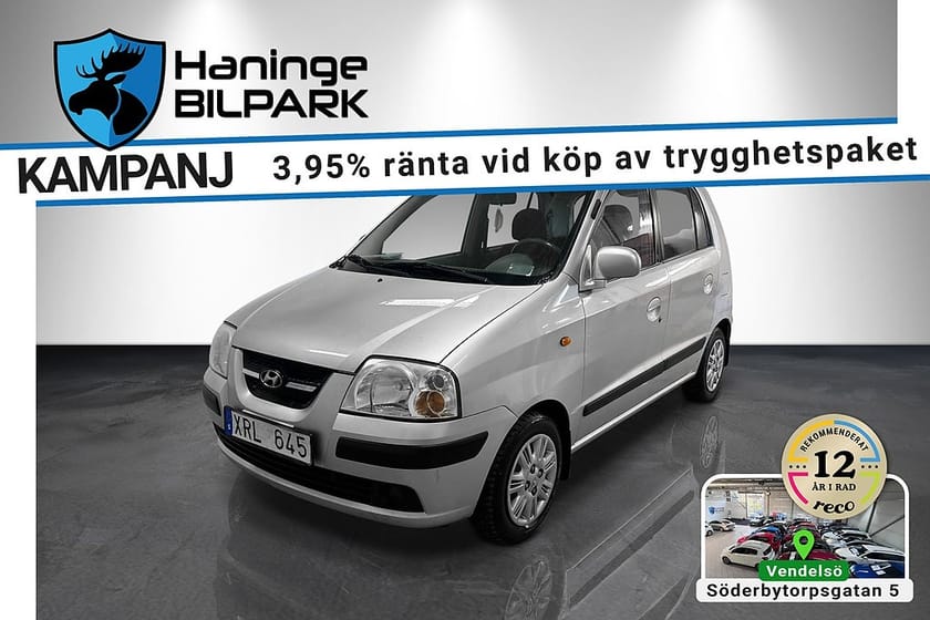 Bild 1 av Hyundai Atos Prime 1.1 / NYBESIKTAD / SUPERDEAL 3.95% / LÅGMILAD