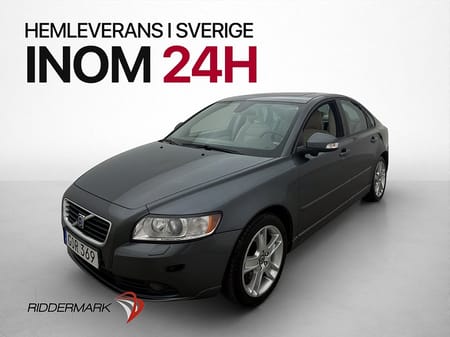 Volvo S40 2.4 Summum Taklucka BLIS Skinn Drag P-Sensorer