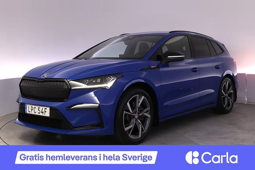 Bild 1 av Škoda Enyaq iV 80x Skoda Sportline Kamera BLIS Drag AdapFarth