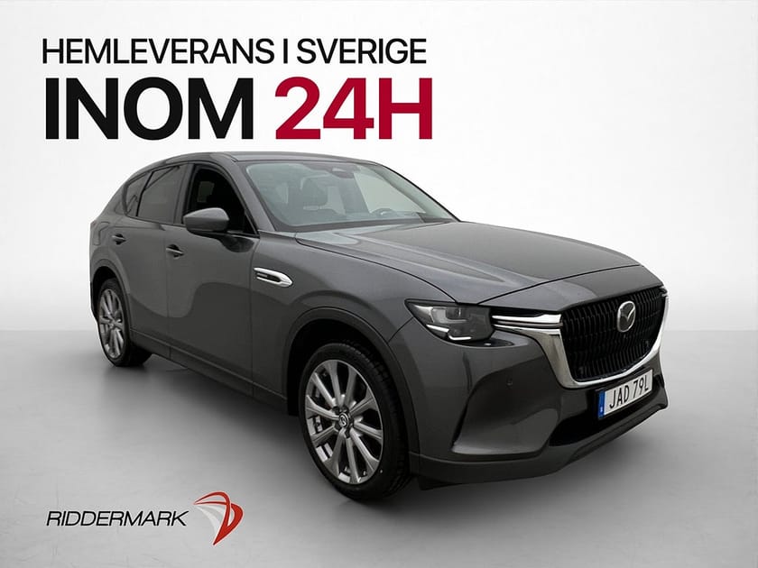 Bild 1 av Mazda CX-60 PHEV 327hk Drag 360° P-Senesorer Skinn