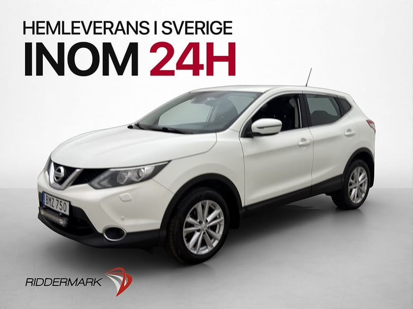 Bild 1 av Nissan Qashqai 1.5 dCi 110hk Drag Värm P-Sensorer 2-Brukare