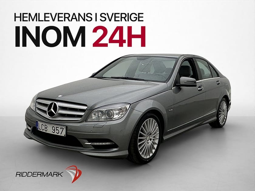 Bild 1 av Mercedes-Benz C 180 CGI BE AMG Skinn Sensorer Farthållare