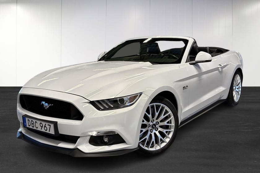 Bild 1 av Ford Mustang GT Cabriolet 5.0 V8 Convertible | Shaker | Helläder | Smartphone | Backkamera |