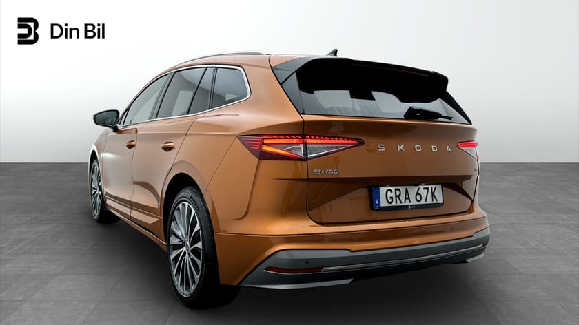 Bild 3 av Škoda Enyaq 85x L&K Drag | Panorama | Läderklädsel