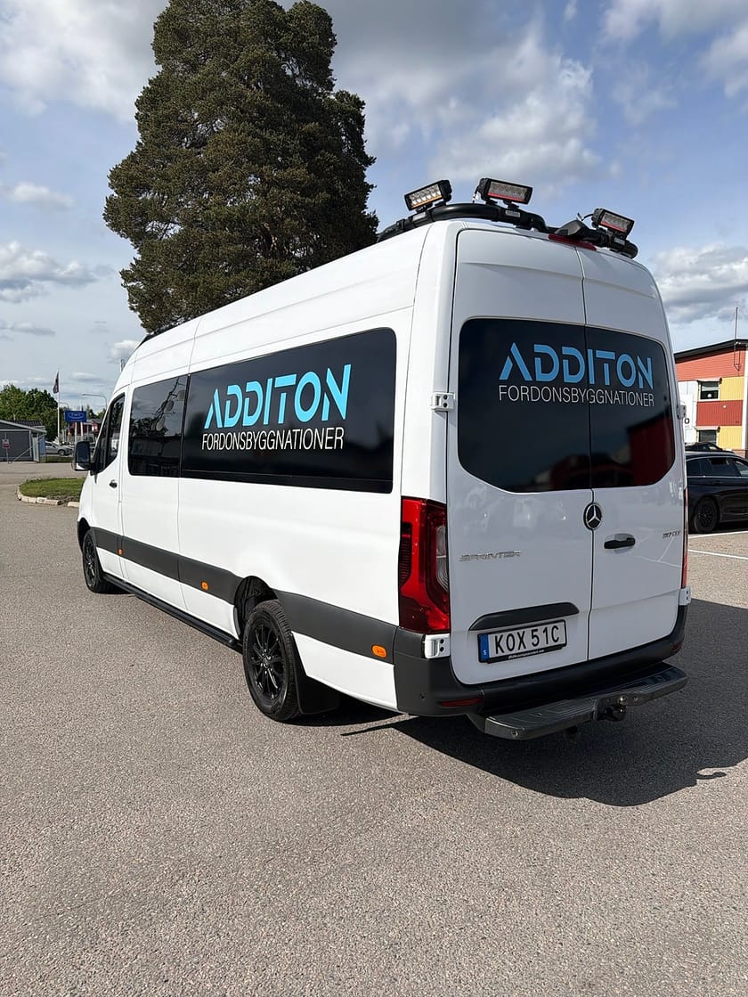 Bild 5 av Mercedes-Benz Sprinter 317 CDI RWD Panel Van 170hk Dubbelhytt skåp L3H2