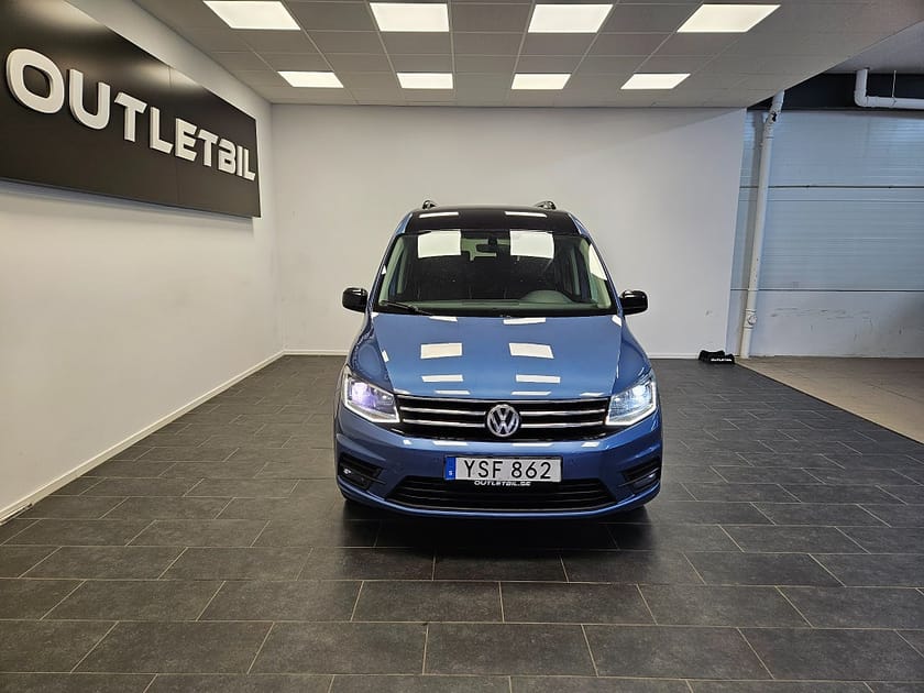Bild 4 av Volkswagen Caddy Combi 7 sits Exclusive Edition 35 2.0 TDI Värmare Drag