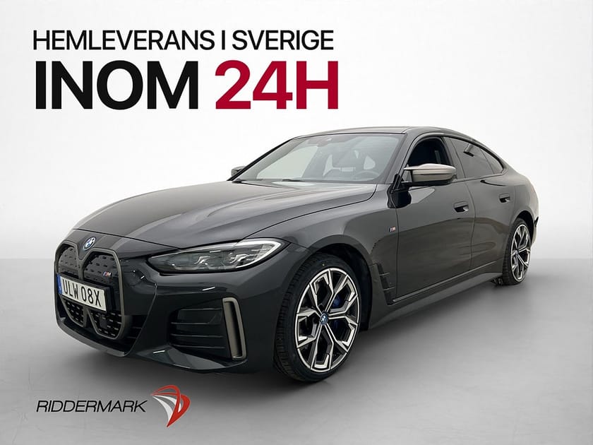 Bild 3 av BMW i4 M50 xDrive Gran Coupé M Sport Taklucka HiFi HUD Drag