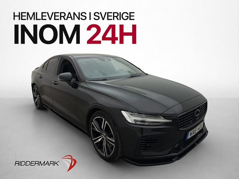 Bild 1 av Volvo S60 T8 AWD 392hk R-Design Pano Navi Kamera H/K