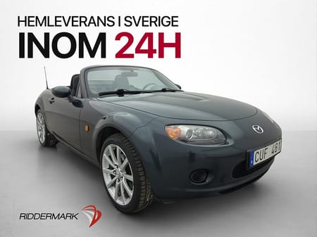 Mazda MX-5 Soft-top 2.0 MZR 160hk Skinnklädsel BOSE 1 Brukare