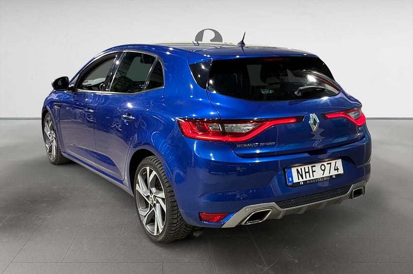 Bild 5 av Renault Mégane GT 1.6 205 HK AUT BOSE NAVI HUD PDC NYSERV 8700MIL 18"