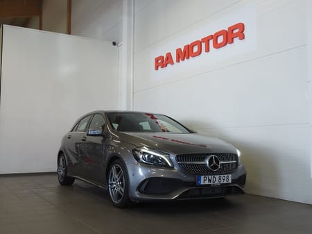 Mercedes-Benz A 180 d 7G-DCT AMG Line Kamera Pano Navi Låga mil