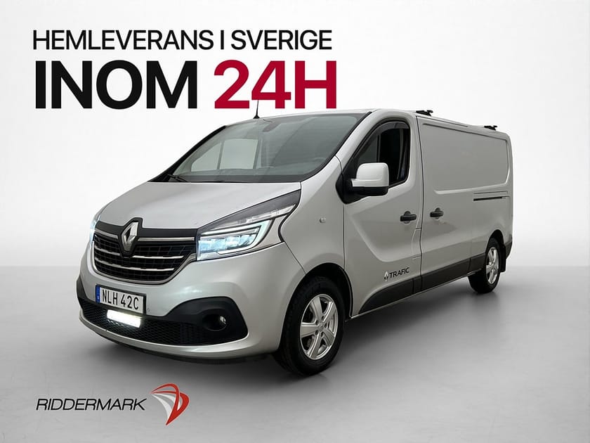 Bild 1 av Renault Trafic Skåpbil L2 170hk Värmare LED Dragkrok 2xDörrar Kamera