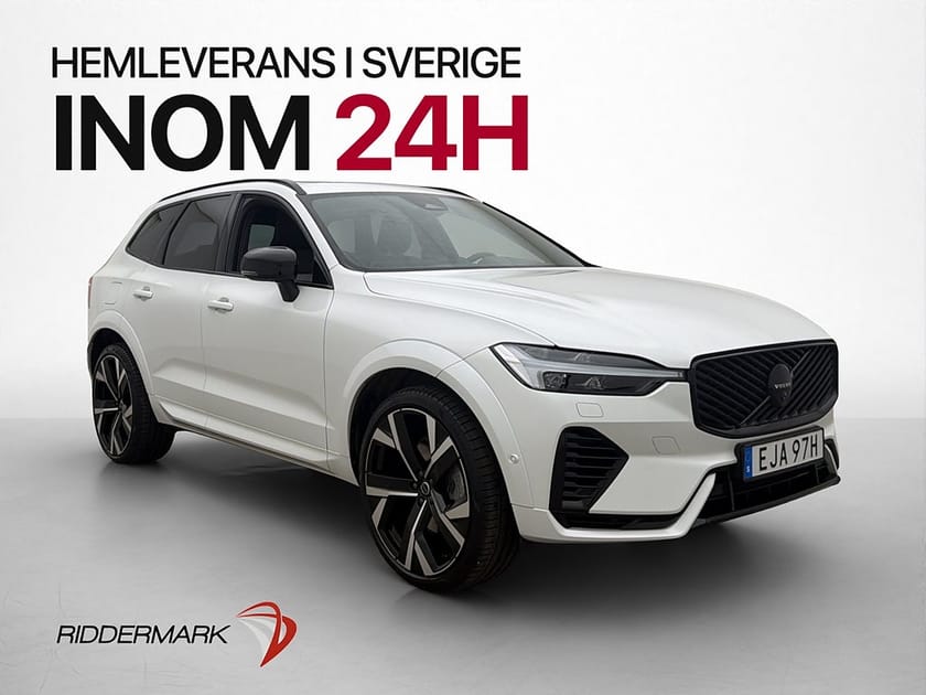 Bild 1 av Volvo XC60 T6 350hk AWD Plus Black Pano B&W Värm Drag HUD