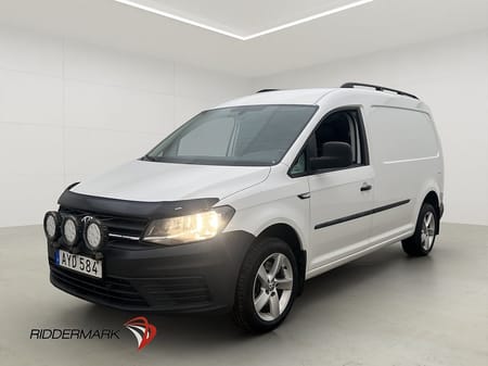 Volkswagen Caddy Maxi Van 4M Värmare PDC Dragkrok Farthållare