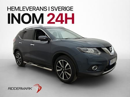 Nissan X-Trail 7 Seats 1.6 DIG-T Tekna 7-Sits M/K-Värm 360° Pano BSW