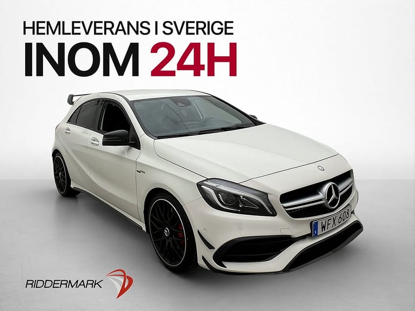 Bild 1 av Mercedes-Benz AMG A 45 4MATIC Dynamic Plus 381hk Navi SV-Såld H/K