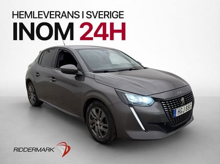Peugeot 208 1.2 100hk Active Pack Värmare CarPlay P-Sensorer