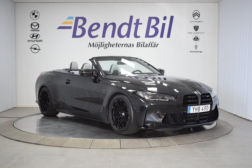 Bild 1 av BMW M4 Competition xDrive Convertible Cab 510 hk | MILLTEK | HK