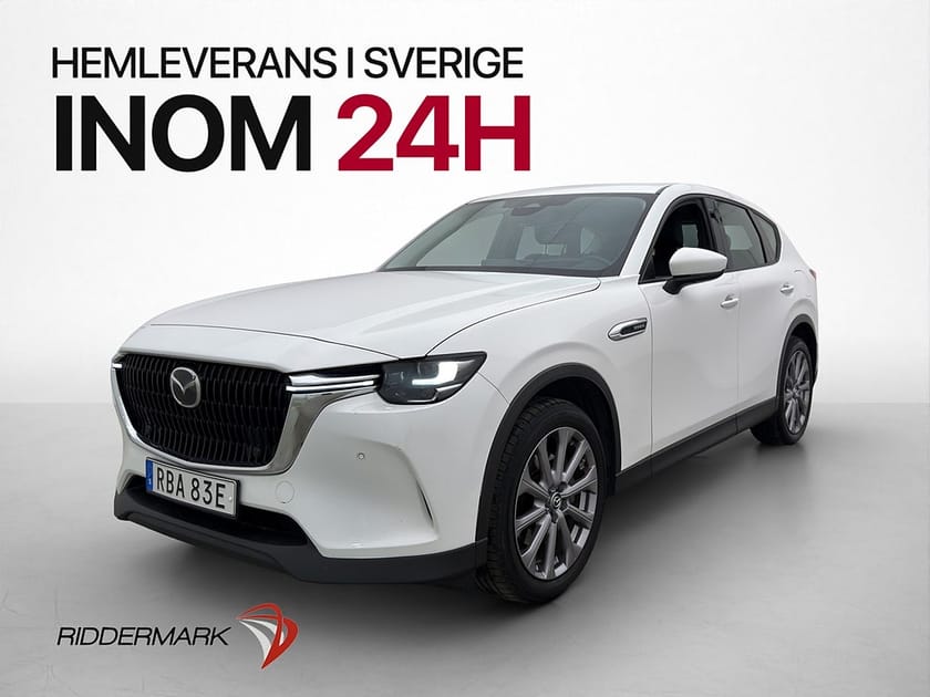 Bild 3 av Mazda CX-60 PHEV AWD 327hk Cockpit Drag HuD Nav Kamera Skinn