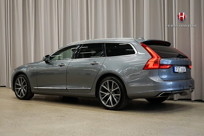 Bild 5 av Volvo V90 T8 Twin Engine AWD Inscription Pano HUD 360 Läder BLIS