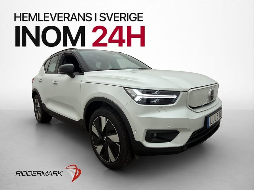 Bild 4 av Volvo XC40 P8 AWD Recharge Twin 408hk Pro Värm Pano H/K Drag 360°