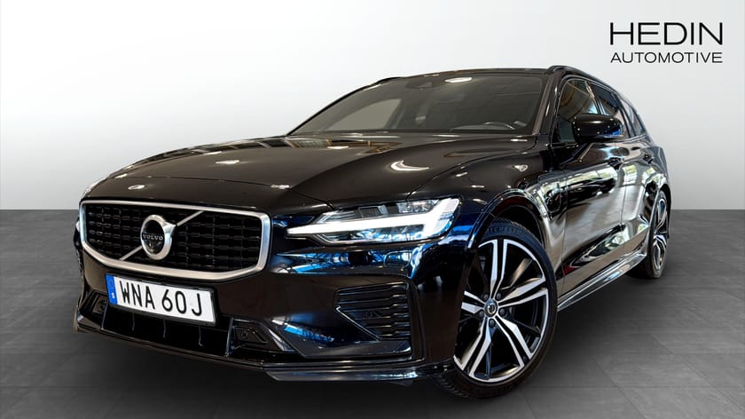 Bild 1 av Volvo V60 Recharge T6 AWD R-Design 340hk Stylingpaket H&K Panorama