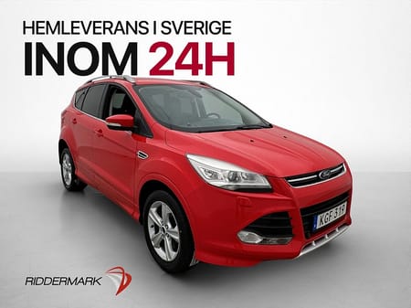 Ford Kuga 2.0 TDCi AWD Titanium Dragkrok Sensorer Halvskinn