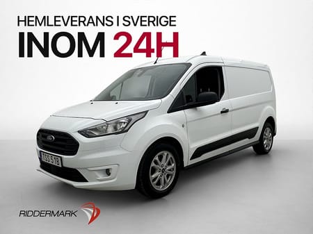 Ford Transit Connect 230 LWB Värm Drag 3-Sit Kamera CARPLAY Moms