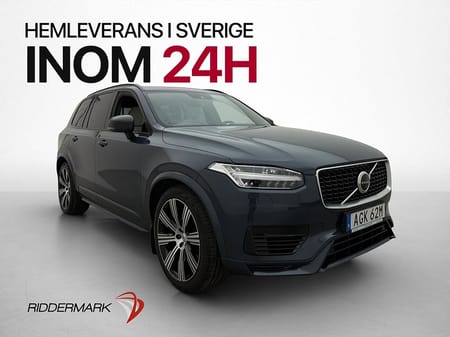 Volvo XC90 7-seater T8 AWD R-Design 7-Sits VOC B&W 360° HuD Pano Drag