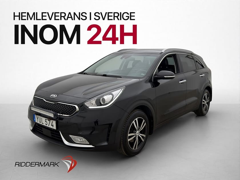 Bild 3 av Kia Niro Hybrid Advance Plus Dragkrok Kamera CarPlay P-sens Skinn