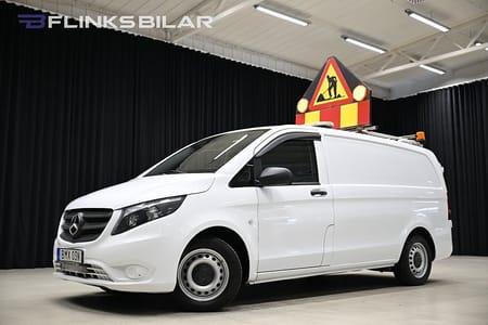 Mercedes-Benz Vito 116 CDI 2.8t 7G+ 163HK Lång|Automat|Inredd|LED|Nedlackad